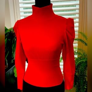 Free people Red Top NWT Size M